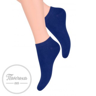 Шкарпетки жіночі STEVEN 052 (гладкі) р.35-37 Синій