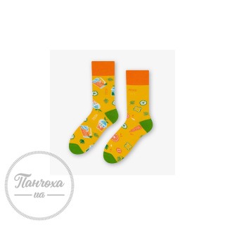 Шкарпетки чоловічі MORE 079 (асиметричні) (JUICE) р.39-42 жовтий