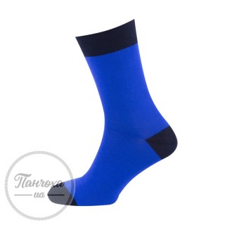 Шкарпетки чоловічі Master 119 р.25-27, Синій (чорна резинка)
