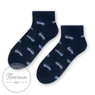 Шкарпетки підліткові STEVEN 025 (машина) р.35-37 Темно-синій