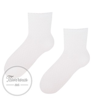 Шкарпетки жіночі STEVEN 125 (ажур) р.38-40 білий