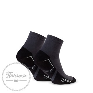 Шкарпетки чоловічі STEVEN (SPORT 2) 054 р.44-46 сірий-чорний