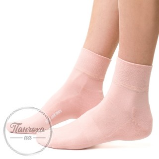 Шкарпетки жіночі STEVEN 040 (однотонні) р.35-37 Рожевий