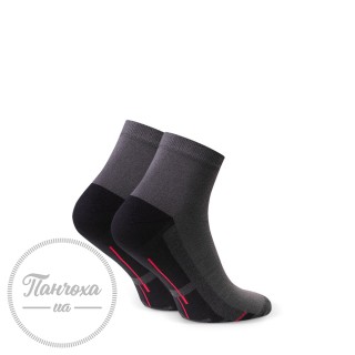 Шкарпетки чоловічі STEVEN (SPORTOWE3) 054 р.44-46 сірий-чорний