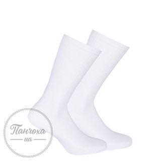 Шкарпетки жіночі WOLA (високі однотонні) 965 р.36-38 Білий