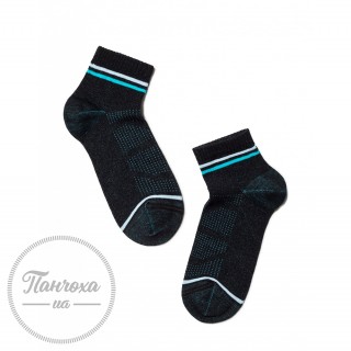 Шкарпетки дитячі CONTE ACTIVE 13C-34СП, р.16, 508 Чорний-бірюзовий