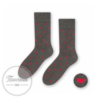 Шкарпетки чоловічі STEVEN 136 (дрібні серця)