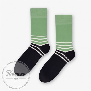 Шкарпетки чоловічі MORE 079 (TWO-COLORS -KOLOROWE) р.43-46 зелений-синій