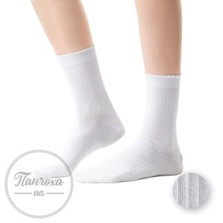 Шкарпетки жіночі STEVEN 099 (люрекс в рубчик)