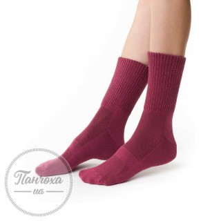 Шкарпетки жіночі STEVEN 127 (махрова стопа) р.38-40 бордовий