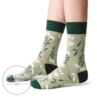 Шкарпетки жіночі STEVEN 017 (RUMIANKI) р.38-40 салатовий