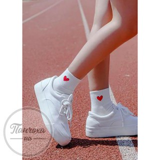 Шкарпетки Панчоха UA (червоне серце) 