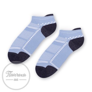 Шкарпетки жіночі STEVEN 050 (пунктир) р.35-37 Блакитний