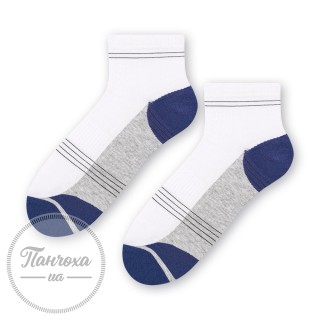 Шкарпетки чоловічі STEVEN (спортивні 5) 054 р.41-43 Білий