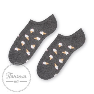 Шкарпетки жіночі STEVEN 021 (морозиво 1) р.35-37 темно-сірий