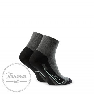 Шкарпетки чоловічі STEVEN 054 Sport  р.41-43 темно-сірий-чорний