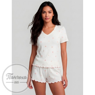 Піжама жіноча ROKSANA 1947 (рожеві квіти)