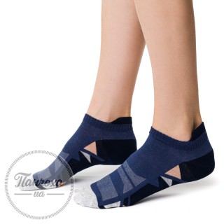 Шкарпетки жіночі STEVEN 050 (трикутник) р.35-37 Джинс-синій