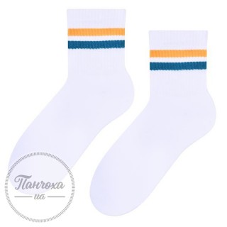 Шкарпетки підліткові STEVEN 060 (2 смуги) р.38-40 Білий