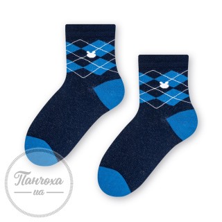 Шкарпетки дитячі STEVEN 033 (krate) р.26-28 синій