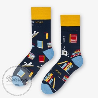 Шкарпетки MORE 078 (асиметричні) (BOOKS)