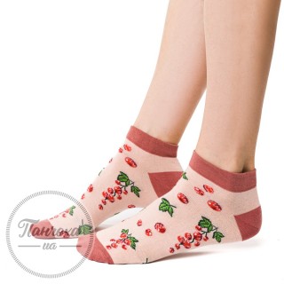 Шкарпетки жіночі STEVEN 114 (порічка) р.35-37 пудровий