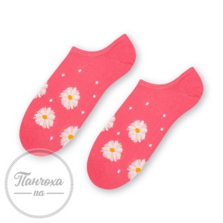 Шкарпетки жіночі STEVEN 021 (ромашка) р.38-40 рожевий