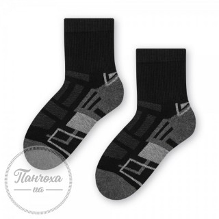 Шкарпетки для хлопців STEVEN 014 (Steven3) р.26-28 чорний