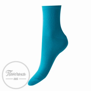 Шкарпетки жіночі STEVEN 037 (гладкі) р.35-37 бірюзовий