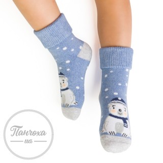 Шкарпетки дитячі STEVEN 154 (Білий ведмідь)