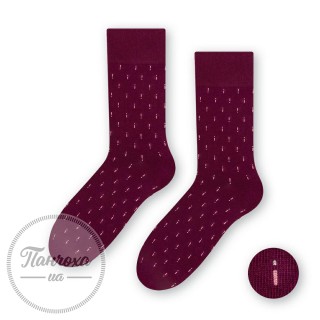 Шкарпетки чоловічі STEVEN SUITLINE (візерунок 2-без тиску) 056 р.42-44 марсала