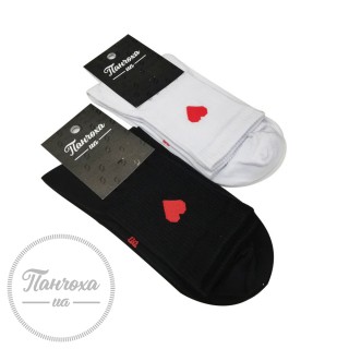 Шкарпетки чоловічі Панчоха UA (червоне серце) 