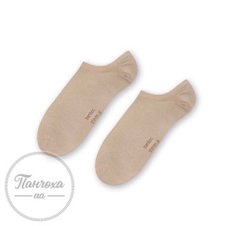 Шкарпетки чоловічі STEVEN 094 (ультракороткі/бамбук) р.41-43 Бежевий