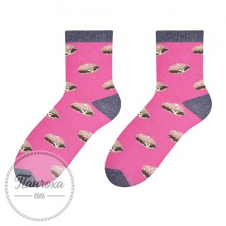 Шкарпетки жіночі MORE 078 (SANDWICH) р.39-42 рожевий