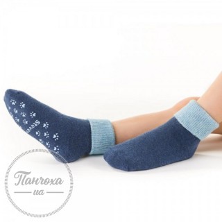 Шкарпетки дитячі STEVEN 155 ABS р.20-22 джинс-св.блакитний