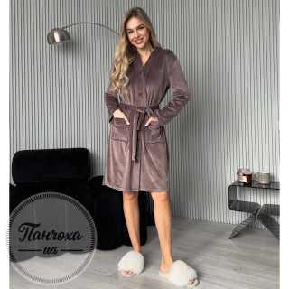 Халат женский Julia Оливия p.46-48 Мокко