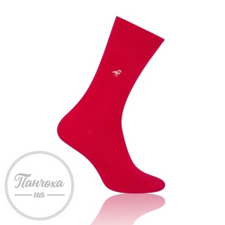 Шкарпетки чоловічі MORE 051 (LOGO) р.43-46 червоний