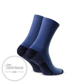 Шкарпетки чоловічі STEVEN (Спорт 6) 057 р.41-43 джинс-синій