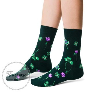Шкарпетки жіночі STEVEN 017 (KONICZYNĘ) р.38-40 зелений