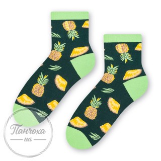Шкарпетки жіночі STEVEN 159 (ананас 1) р.38-40 зелений