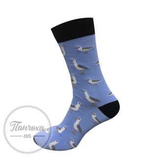 Шкарпетки чоловічі Master L200F (SEAGULL) р.27-29 Блакитний