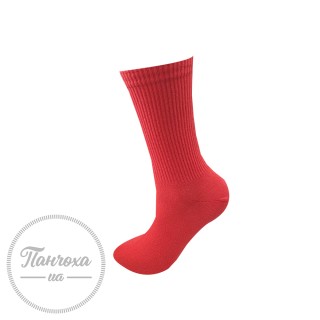 Шкарпетки Панчоха UA (високі спортивні), р.36-40 Червоний