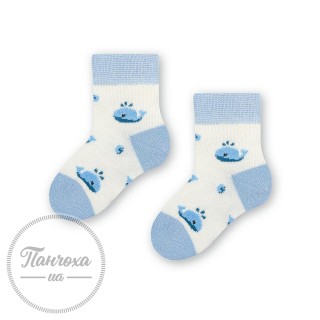 Шкарпетки дитячі STEVEN 138 (кит) р.17-19 молочний