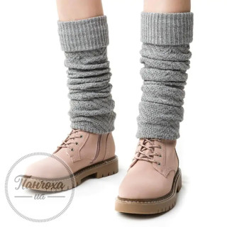 Гетры женские STEVEN 095 (узор елочка) (one size) серый