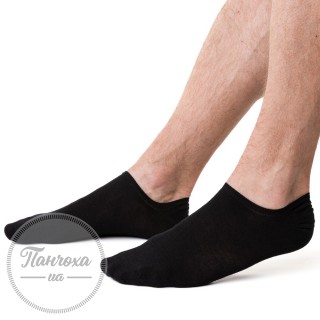 Шкарпетки чоловічі STEVEN 130 (ультракороткі) р.41-43 чорний