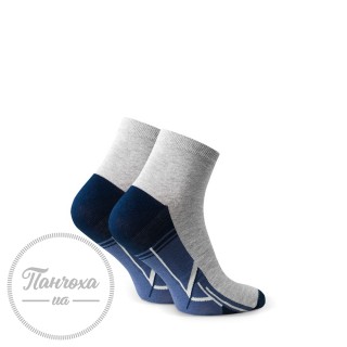 Шкарпетки чоловічі STEVEN (SPORTOWE5) 054 р.44-46 св.сірий-джинс