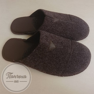 Тапочки мужские BELSTA V2202-8 VN620 C-43 с-169 р. 42 коричневый