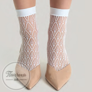 Носки Женские MURA PIZZO ROMBI CALZINO C4262 p.36-40 Nuage