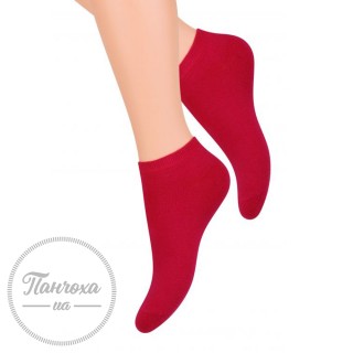 Шкарпетки жіночі STEVEN 052 (гладкі) р.35-37 Червоний