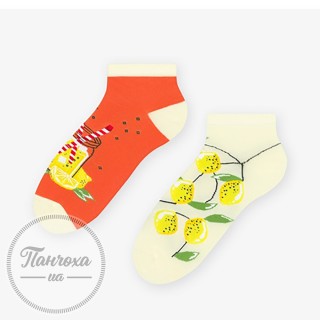 Шкарпетки жіночі MORE 034 (LEMONADE) р.39-42 помаранчевий